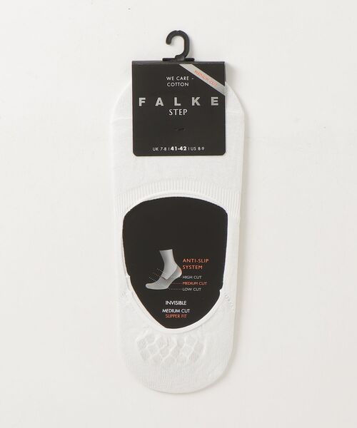 FALKE（ファルケ）の「FALKE/Step Invisible(Medium Cut)（ソックス/靴下・メンズ・グレー/ブラック/ホワイト・F）」の2枚目の写真