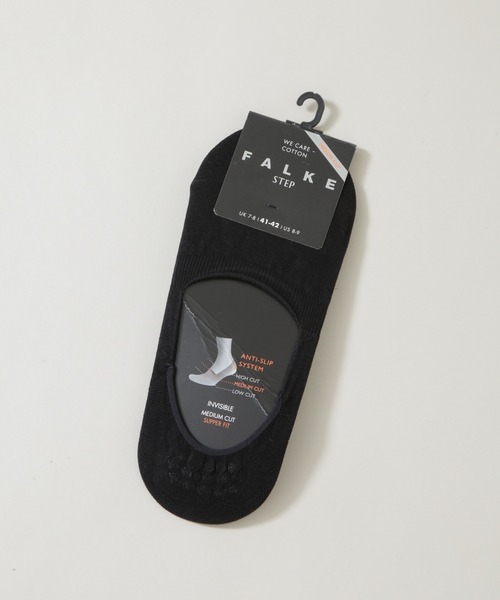 FALKE(ファルケ)の「FALKE/Step Invisible(Medium Cut)(ソックス/靴下・メンズ・グレー/ブラック/ホワイト・F)」の1枚目の写真
