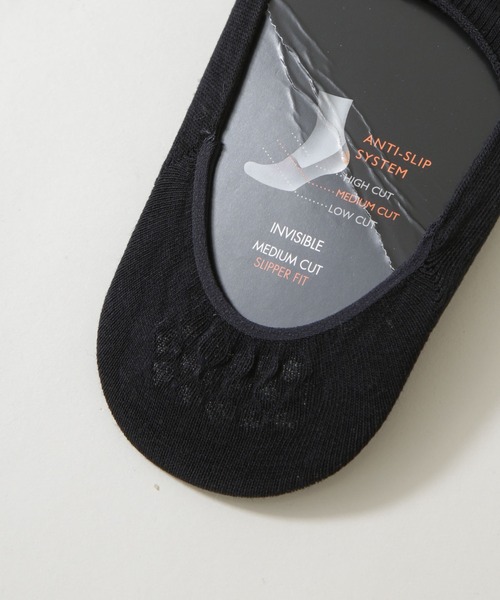 FALKE(ファルケ)の「FALKE/Step Invisible(Medium Cut)(ソックス/靴下・メンズ・グレー/ブラック/ホワイト・F)」の5枚目の写真
