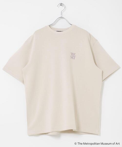 SENSE OF PLACE by URBAN RESEARCH（センスオブプレイスバイアーバンリサーチ）の「『別注』The Met×SENSE OF PLACE　SHORT-SLEEVE T-SHIRTS(Monet)（Tシャツ/カットソー・メンズ・ブラック/ホワイト/ベージュ・LARGE/MEDIUM）」の20枚目の写真