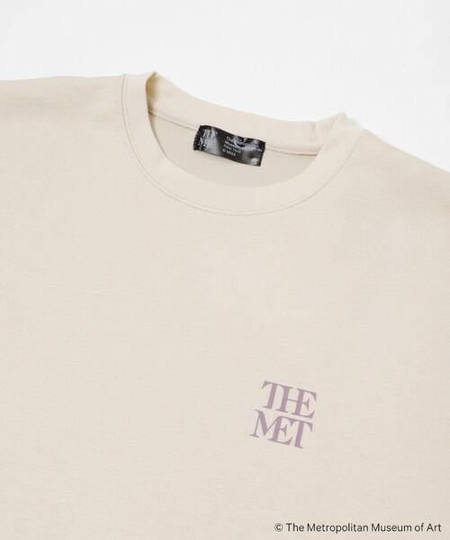 SENSE OF PLACE by URBAN RESEARCH（センスオブプレイスバイアーバンリサーチ）の「『別注』The Met×SENSE OF PLACE　SHORT-SLEEVE T-SHIRTS(Monet)（Tシャツ/カットソー・メンズ・ブラック/ホワイト/ベージュ・LARGE/MEDIUM）」の21枚目の写真