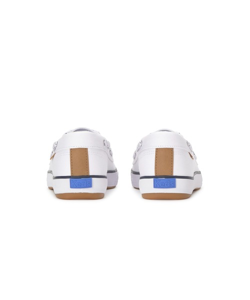 Keds(ケッズ)の「Keds ケッズ センター スリー ボート ツイル ホワイト(スニーカー・レディース・ホワイト・25.0cm/24.5cm/24.0cm/23.5cm/23.0cm/22.5cm)」の4枚目の写真