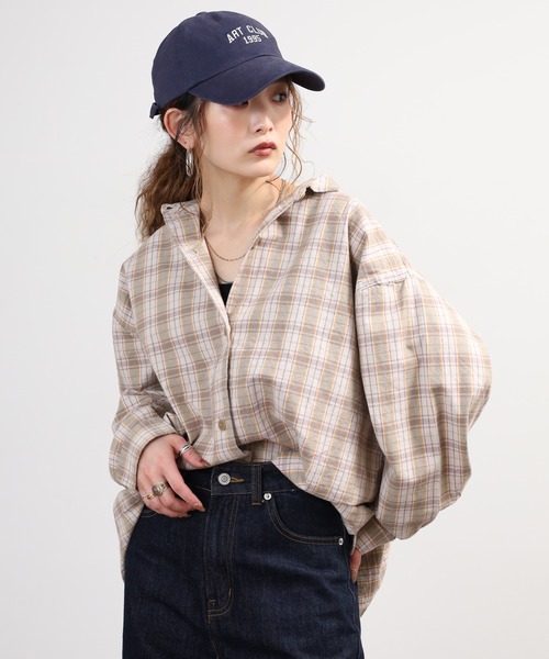 SO（エスオー）の「シャツ（シャツ/ブラウス・レディース・ベージュ系その他/アイボリー・F）」の2枚目の写真