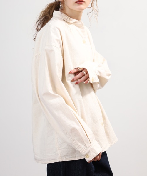 SO（エスオー）の「シャツ（シャツ/ブラウス・レディース・ベージュ系その他/アイボリー・F）」の5枚目の写真