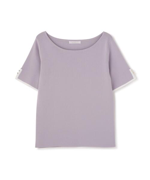 PROPORTION BODY DRESSING(プロポーションボディドレッシング)の「5分袖ベーシックニット / 1216170401(ニット/セーター・レディース・ホワイト系その他/ピンク/グレー系その他・FREE)」の13枚目の写真