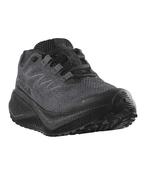 SALOMON(サロモン)の「SALOMON AERO BLAZE 3 GRVL GORE-TEX(サロモン エアロブレイズ 3 GRVL ゴアテックス)(スニーカー・レディース・ブラック系・22cm/22.5cm/23.5cm/24cm/24.5cm/25cm/23cm)」の4枚目の写真