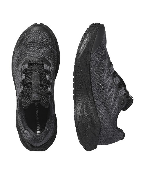 SALOMON(サロモン)の「SALOMON AERO BLAZE 3 GRVL GORE-TEX(サロモン エアロブレイズ 3 GRVL ゴアテックス)(スニーカー・レディース・ブラック系・22cm/22.5cm/23.5cm/24cm/24.5cm/25cm/23cm)」の6枚目の写真