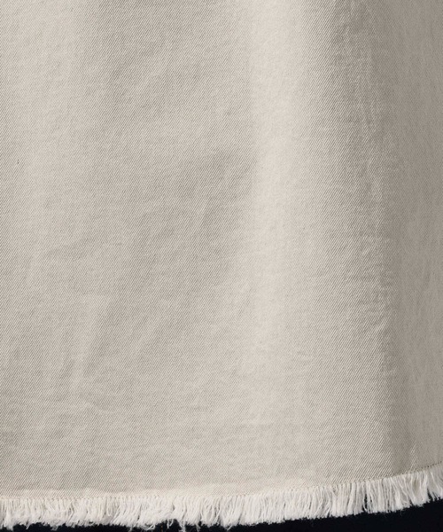 niko and...(ニコアンド)の「デニムハーフジップシャツ(シャツ/ブラウス・メンズ・アイボリー/ブラック/ブルー・MEDIUM/LARGE)」の22枚目の写真