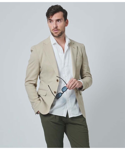 junhashimoto（ジュンハシモト）の「LIGHT SUMMER JACKET（テーラードジャケット・メンズ・ベージュ/ブルー/グレー・2/4/3/5/6）」の15枚目の写真