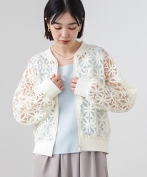 Bou Jeloud（ブージュルード）の「フラワーモチーフブルゾン（ブルゾン）」