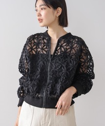 Bou Jeloud（ブージュルード）の「フラワーモチーフブルゾン（ブルゾン）」