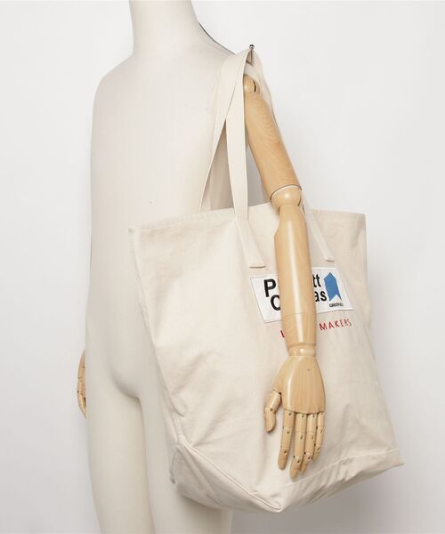 PARROTT CANVAS(パロットキャンバス)の「PC Canvas Tote(トートバッグ・レディース・キナリ/ホワイト系その他・FREE)」の7枚目の写真