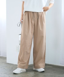 CROSS FUNCTION（クロスファンクション）の「《UV 吸水速乾》エブ楽 ダブルタックイージーワイドパンツ【CROSS FUNCTION クロスファンクション】（その他パンツ）」