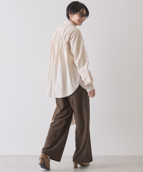 AMERICAN HOLIC(アメリカンホリック)の「シャーリングシャツ(シャツ/ブラウス・レディース・ライトベージュ/ブルー系その他4/ブルー系その他7・M/L)」の19枚目の写真