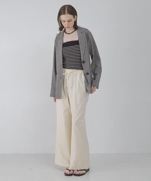 URBAN RESEARCH Sonny Label(アーバンリサーチサニーレーベル)の「リネン混ライトシアージャケット(その他アウター・レディース・グレー系その他/ベージュ系その他・FREE)」の22枚目の写真