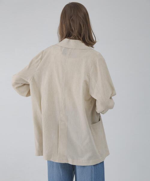 URBAN RESEARCH Sonny Label(アーバンリサーチサニーレーベル)の「リネン混ライトシアージャケット(その他アウター・レディース・グレー系その他/ベージュ系その他・FREE)」の10枚目の写真