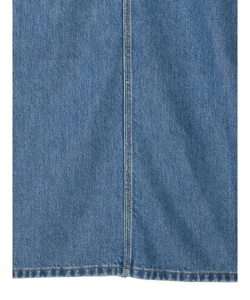 Ameri（アメリ）の「FUNCTION DENIM OVERALL DRESS（サロペット/オーバーオール・レディース・ベビーピンク/ブルー・MEDIUM/SMALL）」の3枚目の写真