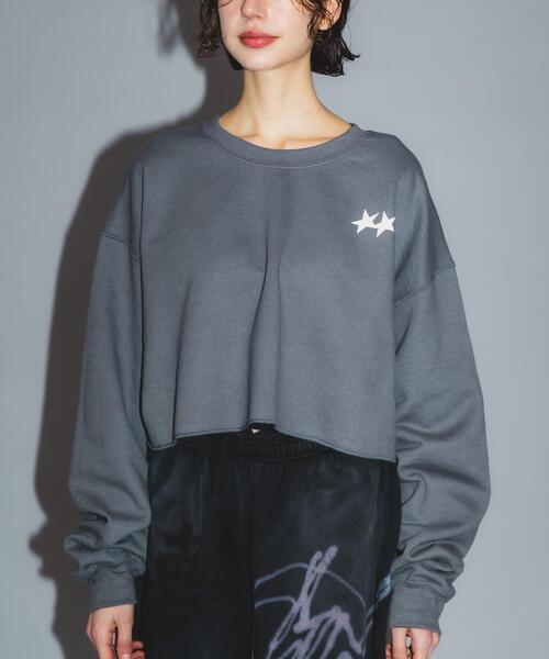 URBAN RESEARCH(アーバンリサーチ)の「Teya SHORT SWEAT(スウェット・レディース・ピンク/チャコールグレー・FREE)」の17枚目の写真