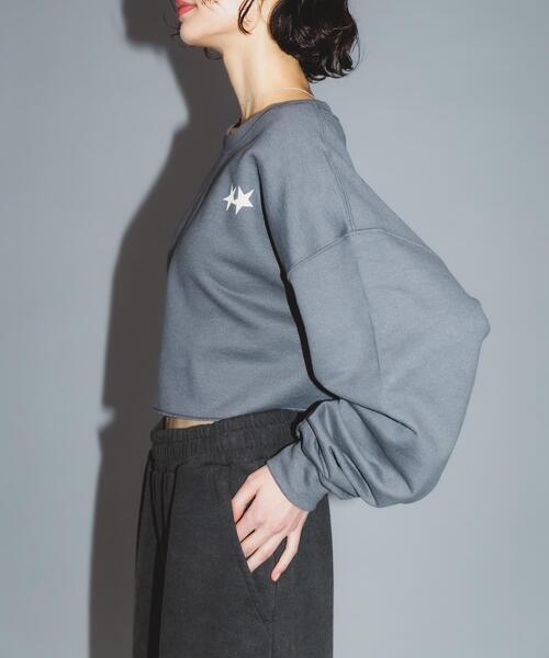 URBAN RESEARCH(アーバンリサーチ)の「Teya SHORT SWEAT(スウェット・レディース・ピンク/チャコールグレー・FREE)」の18枚目の写真