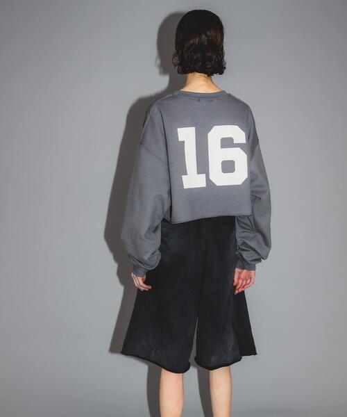 URBAN RESEARCH(アーバンリサーチ)の「Teya SHORT SWEAT(スウェット・レディース・ピンク/チャコールグレー・FREE)」の19枚目の写真