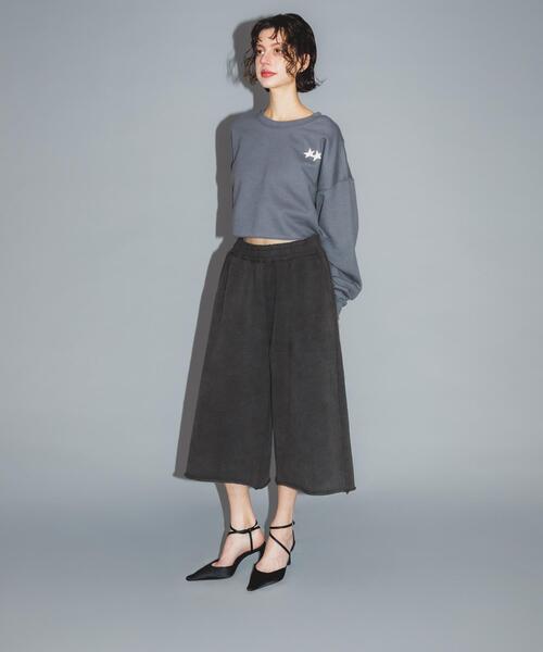 URBAN RESEARCH(アーバンリサーチ)の「Teya SHORT SWEAT(スウェット・レディース・ピンク/チャコールグレー・FREE)」の22枚目の写真