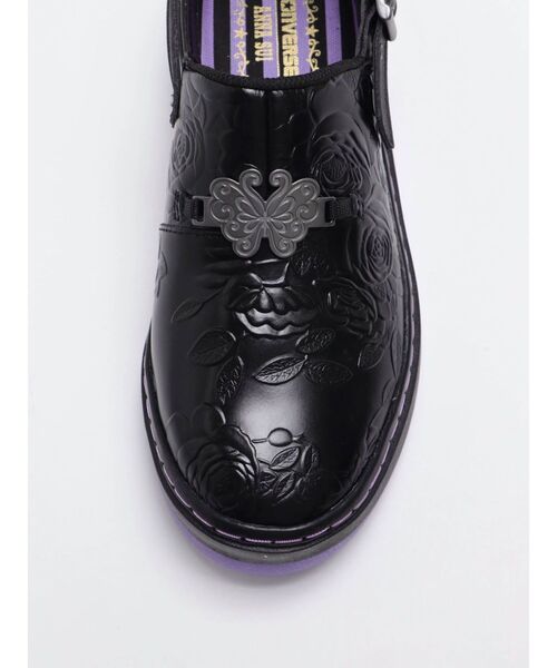 CONVERSE(コンバース)の「【converse】WEAPON PLTS CLG OX / ANNA SUI(スリッポン・レディース・ブラック・24/25)」の4枚目の写真