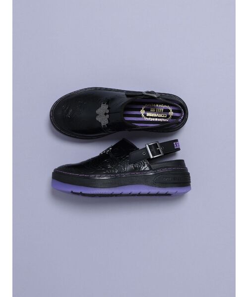 CONVERSE(コンバース)の「【converse】WEAPON PLTS CLG OX / ANNA SUI(スリッポン・レディース・ブラック・24/25/23)」の9枚目の写真