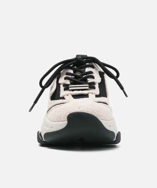 STEVE MADDEN(スティーブマデン)の「ウェーブボリュームソールスニーカー/S.MADDEN POSSES-H-XS(スニーカー・メンズ・ブラック/ホワイト系その他・26.5cm/26.0cm/25.5cm/25.0-25.5/27.5cm/27.0cm)」の7枚目の写真