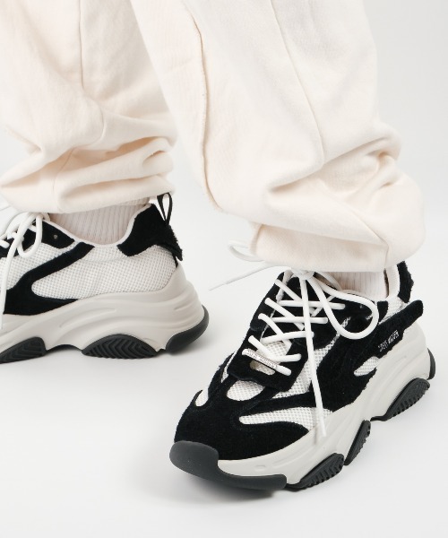 STEVE MADDEN(スティーブマデン)の「ウェーブボリュームソールスニーカー/S.MADDEN POSSES-H-XS(スニーカー・メンズ・ブラック/ホワイト系その他・26.5cm/26.0cm/25.5cm/25.0-25.5/27.5cm/27.0cm)」の15枚目の写真