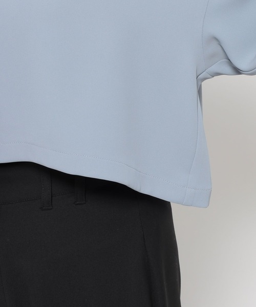 HARE（ハレ）の「パーツツキネクタイシャツ(HARE)（シャツ/ブラウス・レディース・ブラック/ライトブルー/ホワイト/ピンク・FREE）」の18枚目の写真