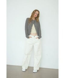 ALEXIA STAM | Floral Denim Pants /ウエストフローラル デニムパンツ(デニムパンツ)