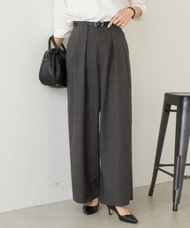 LIVETART | エステルシャンブレータックパンツ《LIVETART》(その他パンツ)