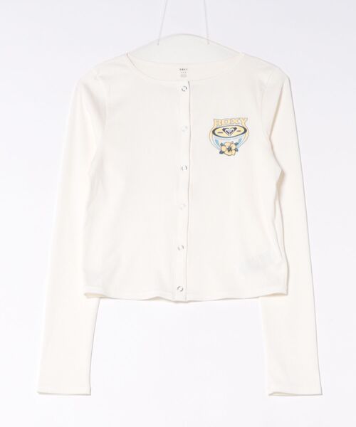 ROXY(ロキシー)の「ROXY/ロキシー レディース 長袖 カーディガン RLY261629T UT(Tシャツ/カットソー・レディース・ブラック/ホワイト/ブラウン・L/M)」の14枚目の写真
