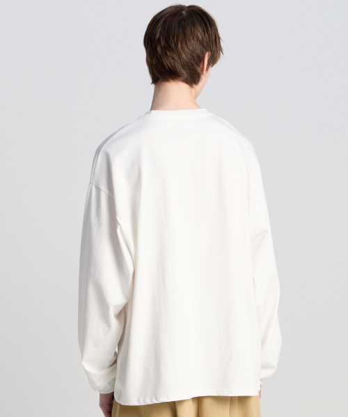 TENER(テネル)の「TNR デプト ロングスリーブ ホワイト(Tシャツ/カットソー・メンズ・その他・FREE)」の4枚目の写真