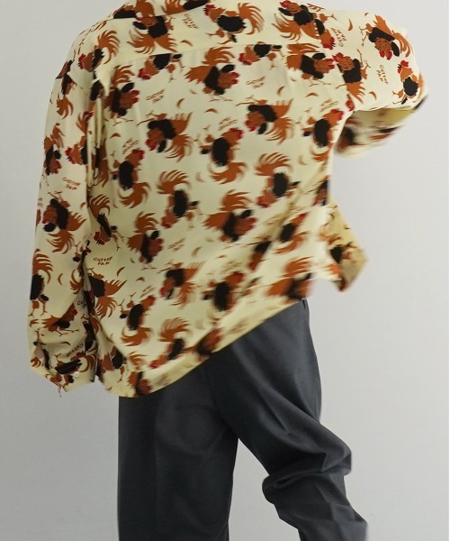 cotton pan(コットンパン)の「COTTON PAN Rooster l/s レーヨンシャツ shawn(シャツ/ブラウス・メンズ・クリーム・2)」の3枚目の写真