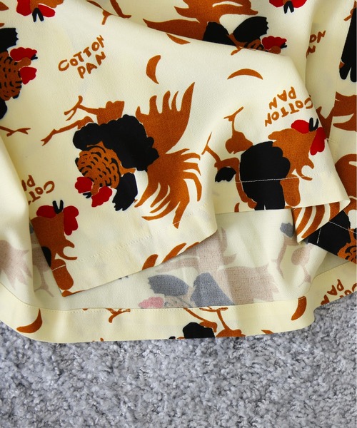cotton pan(コットンパン)の「COTTON PAN Rooster l/s レーヨンシャツ shawn(シャツ/ブラウス・メンズ・クリーム・2)」の7枚目の写真