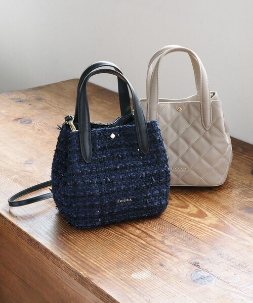 TOCCA｜トッカのバッグ（ブルー・ネイビー/青色系・ツイード）通販
