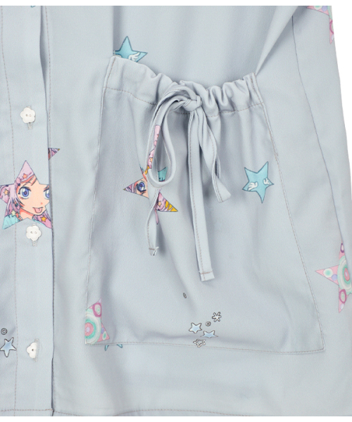 youthbath（ユースバース）の「YB x Oliwa Star Print Sleep Shirt（シャツ/ブラウス・レディース・その他・SMALL/MEDIUM）」の4枚目の写真