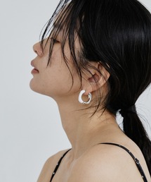 DRWCYS | バイカラースクエアピアス(ピアス(両耳用))