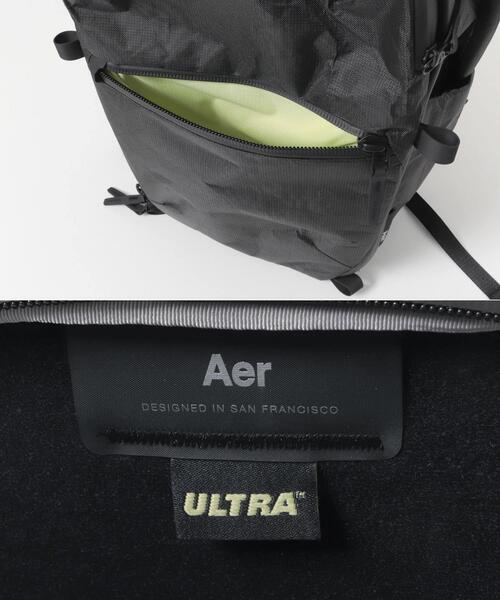 Aer(エアー)の「AER CITY PACK PRO 2 20L ULTRA(バックパック/リュック・メンズ・ブラック・FREE)」の6枚目の写真