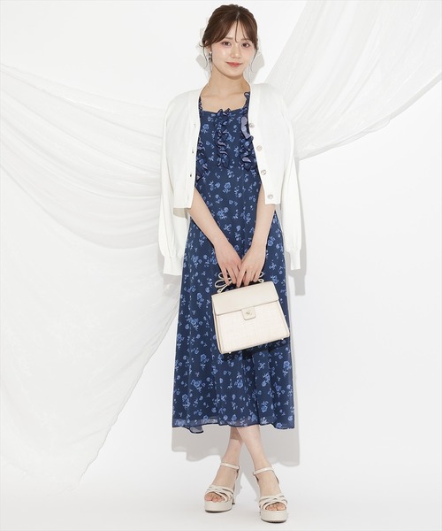 WILLSELECTION（ウィルセレクション）の「アソートボタンＵＶカットカーディガン（カーディガン/ボレロ・レディース・レッド/ネイビー/ブラック/ブルー/オフホワイト・FREE）」の6枚目の写真