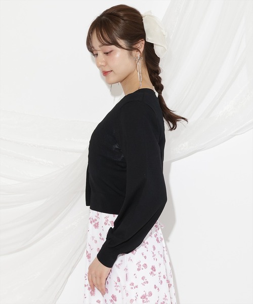 WILLSELECTION（ウィルセレクション）の「アソートボタンＵＶカットカーディガン（カーディガン/ボレロ・レディース・レッド/ネイビー/ブラック/ブルー/オフホワイト・FREE）」の9枚目の写真