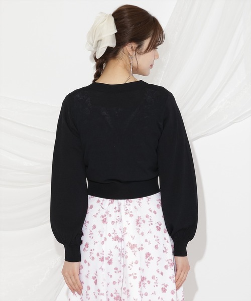 WILLSELECTION（ウィルセレクション）の「アソートボタンＵＶカットカーディガン（カーディガン/ボレロ・レディース・レッド/ネイビー/ブラック/ブルー/オフホワイト・FREE）」の10枚目の写真