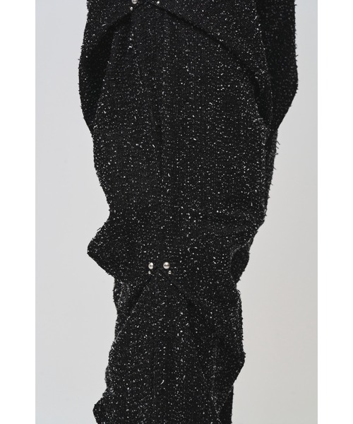 Needle Stud Random Tack Pants/ニードルスタッズランダムタックパンツ