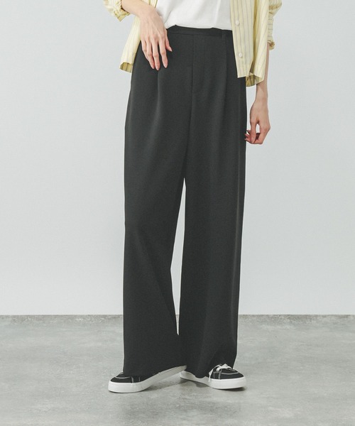 GLOBAL WORK（グローバルワーク）の「イージーケアストレッチコクーンパンツ/647474（その他パンツ・レディース・チャコールグレー/ライトベージュ/ブラック/ブラウン・SMALL/LARGE/MEDIUM）」の9枚目の写真