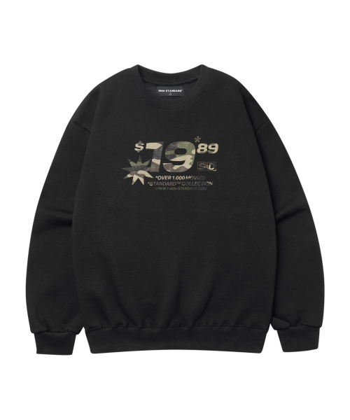 1989STANDARD（1989スタンダード）の「RENTAL SHOP スウェット (STMSTD-0224)（スウェット・メンズ・ライトグレー/バーガンディー/ダークグレー/ネイビー/ブラック/オートミール・MEDIUM/LARGE/X-LARGE）」の7枚目の写真