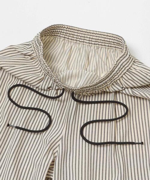 ITEMS URBANRESEARCH(アイテムズ アーバンリサーチ)の「サッカーストライプパンツ(その他パンツ・レディース・ブラック/ライトブルー・FREE)」の11枚目の写真