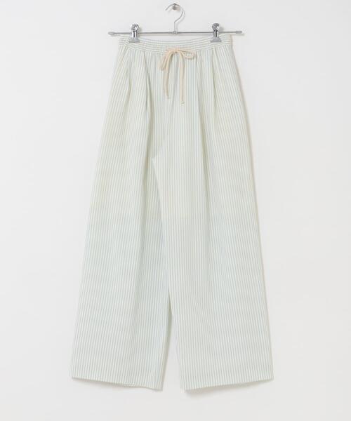 ITEMS URBANRESEARCH(アイテムズ アーバンリサーチ)の「サッカーストライプパンツ(その他パンツ・レディース・ブラック/ライトブルー/ブラウン・FREE)」の19枚目の写真