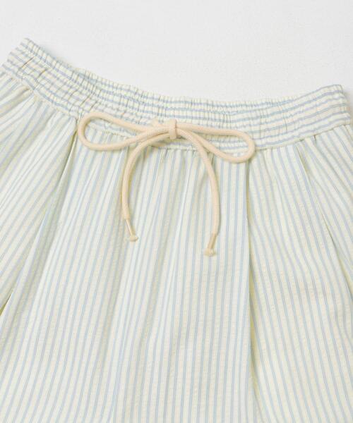 ITEMS URBANRESEARCH(アイテムズ アーバンリサーチ)の「サッカーストライプパンツ(その他パンツ・レディース・ブラック/ライトブルー/ブラウン・FREE)」の21枚目の写真