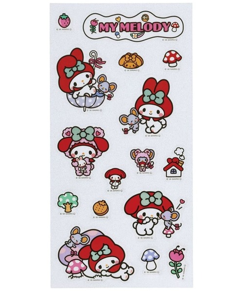 sanrio(サンリオ)の「(SK)サンリオ sanrio リフレクター ステッカー 反射 シール キティ マイメロ クロミ シナモロール(ステッカー/テープ・キッズ・その他1/その他4/その他5/その他3/その他2・ONE SIZE)」の3枚目の写真
